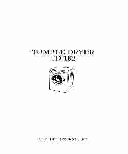 Zanussi Clothes Dryer TD162-page_pdf